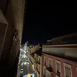 In Center Of *